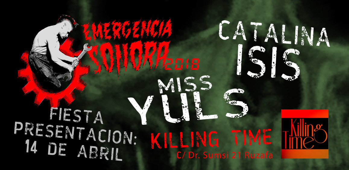 Fiesta DJs Isis y Yuls - 14 abril 2018 - Killing-Time-Valencia