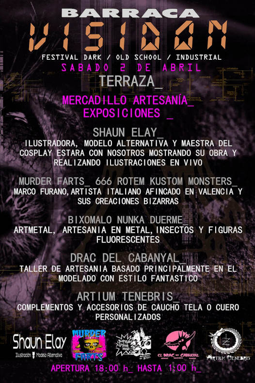Festival Barraca Visiòón en Discoteca Barraca (2 abril 2020, Valencia)
