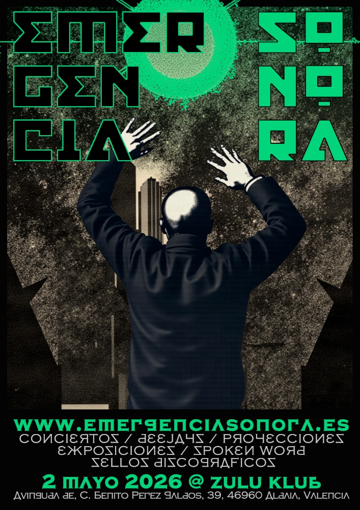 Cartel de Emergencia Sonora 2026 en Zulú Klub